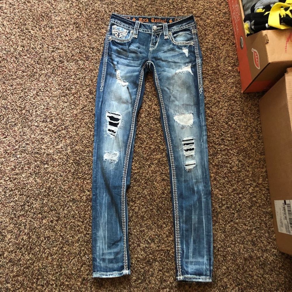 Rock revival jeans